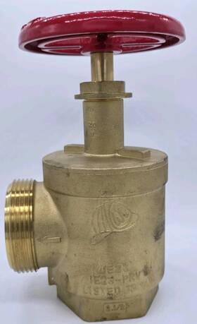 Ie23-prv Wilson And Cousins 2.5 Inch Pressure Restricting Angle Valve With Female Npt Inlet X Male Hose Outlet