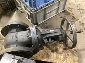 109d127pr5 Wm. Powell Co 1793c Co. Figure Cast Iron Flanged Gate Valve 4 Inch #109d127pr5 Si