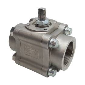 446666ttse Worcester Flowserve 1-1/2 Ball Valve 1-1/2in Npt 1000psi No Lever