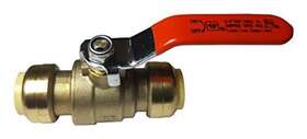 Hwpf10-3 Xfitting 1 Pc. 3/4 Inch Push Fit Ball Valve