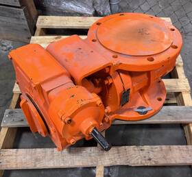 061-e6 Xomox 6 Inch 150 Rf Plug Valve Pfa X Di W Gear Fig Va15c