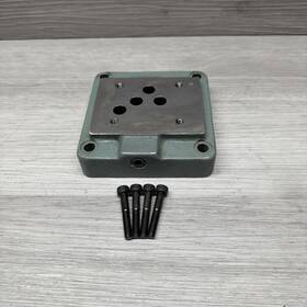 Dsg-03-40 Yuken Pipe Adapter Plate For Hydraulic Directional Valve