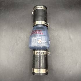 1030-0242 Zoeller Plastic Check Valve Reduces Pump Noise 1 1/2 Inch Pipe