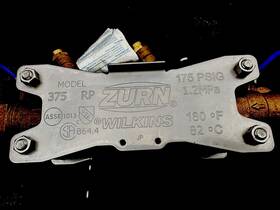 114-375xl Zurn Wilkins 1 Inch 375xl Reduced Pressure Principle Backflow Preventer