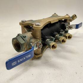 Zurn 612052088501 Wilkins 1-375 1 Inch Reduced Pressure Principle Backflow Preventer Valve