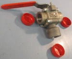 Worcester T4466TSE 3 Way Ball Valve 400F Max Temp 1" Id Threaded. Fixed Price $64.99.