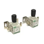 (lot Of 2) Asco Numatics G651AR002F101E0 3-60PSIG 1/4" Pneumatic Regulators. Fixed Price $65.29.