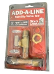 Sioux Chief Full Slip Valve Tee Add Line 1/2 601-22CVM. Fixed Price $15.89.