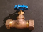 3/4" Compression X Brass Stop/waste Valve W/drain Bleed Port. Fixed Price $24.00.
