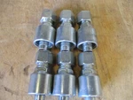 6 Pack Genuine Gates Hydraulic Hose Fittings 12G-12FJX Female Jic 37 Swivel. Fixed Price $90.00.