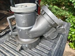 Harrington 5" Piston Intake Shut Off/feed Valve, *free Local Pick Up. Fixed Price $174.95.