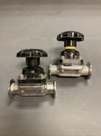 Lot Of 2 Crane Saunders Valve 316L CWP145 Used ? U.s.a. Seller. Fixed Price $120.00.