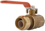Sharkbite 22186-0000LF 3/4" Push-to-connect X Fnpt Ball Valve 3/4-INCH Brass. Fixed Price $18.99.