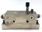 H20 Jet Side Mount Intensifier Hydraulic Manifold 100055-4. Fixed Price $200.00.