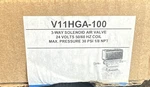 Johnson Controls V11HGA-100 Solenoid Air VALVE,3-WAY,24VAC,0-25 Psi. Fixed Price $250.00.
