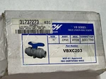 Simtech VBXC203 Cpvc True Union Ball Valve 1/2". Fixed Price $32.99.