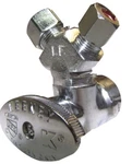 New Plumb Pak PP2902VLF Dual Stop Valve 1/2 Fip X 3/8 1/4 In Compression. Fixed Price $16.79.