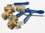 (4) Jamesbury Brass 1/4" Ball Valve Series 300 600 Cwp PN40 MS58 351T. Fixed Price $29.99.
