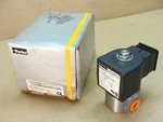 New Parker Safety Shutoff Solenoid Valve 24V 1/4" 40 Psi 71215SN2VN 00N0D100B2. Fixed Price $40.00.
