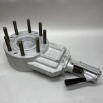 4-ST-2B Airco Temescal Vacuum Gate Valve Quick Acting With Bolts. Fixed Price $299.95.