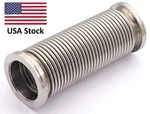 ISO63/80/100 Vacuum Flexible Bellows Hose. Fixed Price $60.48.