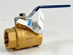 Nibco TFP600A Brass Ball Valve 1" Npt Thread End 150-SWP / 600-WOG, Full Port. Fixed Price $24.09.