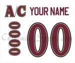 Peterborough Petes Customized Number Kit 2007-2009 3RD Uniform. Fixed Price $44.99.