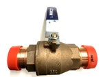 Nibco 2" Press Ball Valve. PC-585-70 Bronze, 250 Psi Made In Usa. Fixed Price $95.00.
