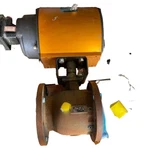 6" Rf Ball Valve Flowserve A105 X Ss 6FAM514466TZ150 With Actuator. Fixed Price $699.00.