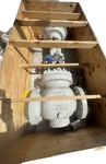 Norriseal 2700A 10" Control Valve Ansi 600RF W/ Posr, Regu, Dir Actuator. Fixed Price $15000.00.
