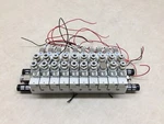 Smc Pneumatic Solenoid Manifold Block Bank SY7120-5LZD-02 24V Wire Pigtail. Fixed Price $210.00.