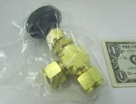 Whitey Swagelok 1/2" Od Tube Integral Bonnet Needle Angle Valves, B-1VS8-A Brass. Fixed Price $29.95.