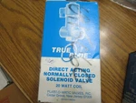 New True Blue Plast-o-matic EASMT5V16W20-PP Solenoid Valve. Fixed Price $212.94.