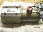 Brown And Sharpe Double Hydraulic Valve Sw Lisk Solenoid. 120V, 27W. Used.. Fixed Price $329.00.