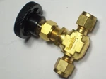 Whitey Swagelok Brass Integral Bonnet Needle Valve, 1/4" Od Tube, B-1KS4. Fixed Price $34.89.