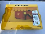 Master S1850 Lockout Station With Seal Tight Valve Cover (468L). Fixed Price $95.00.