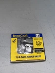Brasscraft G23301X C1 Chrome Angle Stop 1/2 In. O.d.. Fixed Price $12.00.