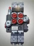 Hydraulic Monoblock Directional Solenoid Control Valve 2 Spool, 13 Gpm. Fixed Price $300.00.