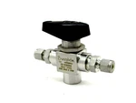 New Swagelok SS-83XTS4 Way Bulb Valve SS83XTS4. Fixed Price $195.00.