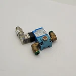 Mac 35A-AAA-DDAJ-1KJ Solenoid Valve, 24VDC, 5.4 Watts, Vac To 120 Psi Used. Fixed Price $52.24.