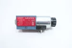 Moog D820-2001 Hydraulic Solenoid Valve 350BAR 24V-DC. Fixed Price $276.90.