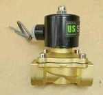 1" Npt Normally Closed Brass Solenoid Valve W/ 24VDC Coil JFSV00064 - New. Fixed Price $55.90.
