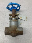 New Surplus Smith Forged Steel 1" Gate Valve 0870 0000W Body A105 Stem 13CR. Fixed Price $54.00.