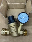 Water Pressure Regulator For Rv Lead-free Brass Adjustable Reducer Gauge 3/4". Fixed Price $23.75.