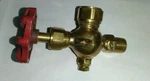 Ernst Flow Ind. Sight Gauge Valve 1/2"MNPT X 5/8" Tube Fire Apparatus W/ball Cv. Fixed Price $7.00.