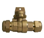 A.y. Mcdonald 76104Q 1" Minn Ball Valve Curb Stop Cts X Nl Brass 5182-056. Fixed Price $124.99.