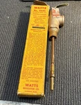 Watts 44XL Auto Reset Temperature & Pressure Relief Valve 1/2" Hot Water Tank. Fixed Price $15.00.