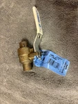 Nibco NJ830X6 Hydrapure Bronze Full Port Ball Valve 1/2 Inch CLS585-80-LF. Fixed Price $21.60.