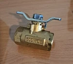 Parker Brass Ball Valve XV500P-4-04 Female 1/4" Npt 600WOG. Fixed Price $15.00.
