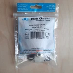 John Guest X3/8"X1/4" Angle Stop Adapter Valve Lead Free Part # ASVPP1LF. Fixed Price $5.00.
